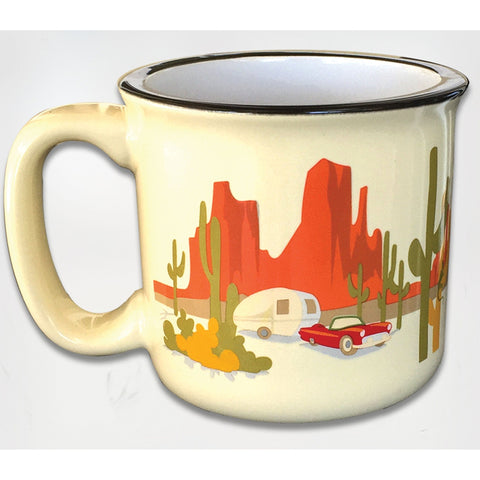 Camp Casual Qualifies for Free Shipping Camp Casual Ceramic Mug Desert Dreamin #CC-004Y