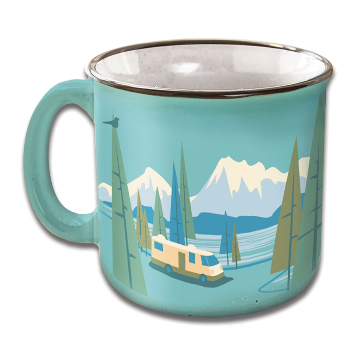 Camp Casual Qualifies for Free Shipping Camp Casual The Mug-Bird's Eye View #CC-004TL