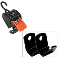 Indiana Mills-Boatbuckle Qualifies for Free Shipping CargoBuckle Floor Mounting Bracket Pair #F16777