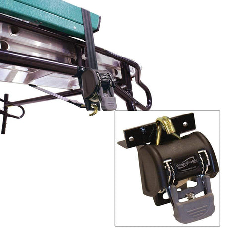 Indiana Mills-Boatbuckle Qualifies for Free Shipping CargoBuckle Ladder Rack System 1.25" Square 7' Pair #F18816