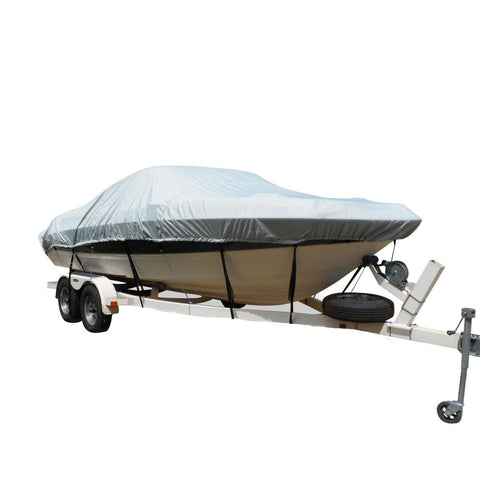 Carver Industries Qualifies for Free Shipping Carver Flex-Fit Pro Polyester Size 2 Boat Cover fits V-Hull #79002