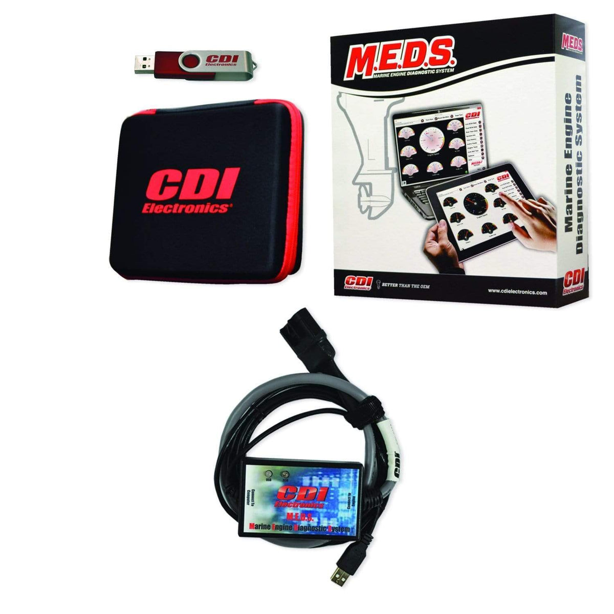CDI M.E.D.S. Upgrade/Add-On CANBus Engines #531-0119I5