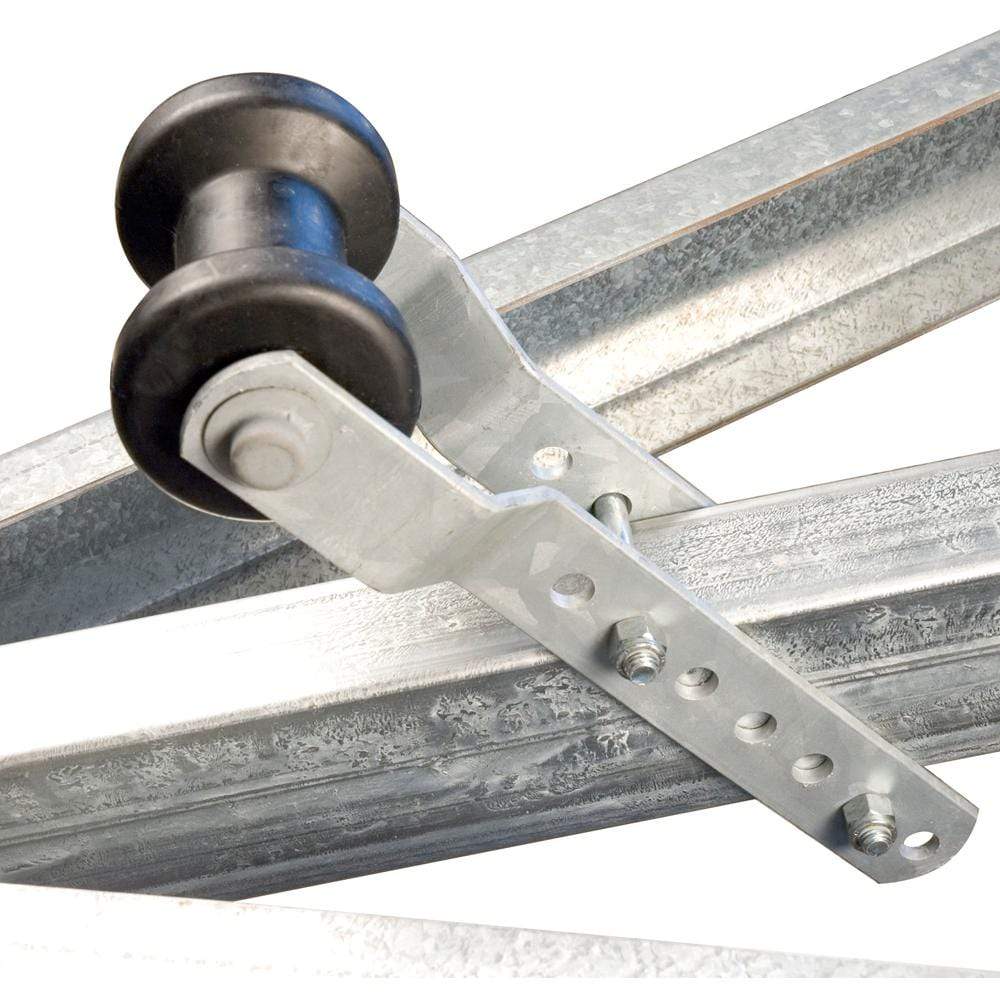 CE Smith Qualifies for Free Shipping CE Smith 4" Adj Keel Roller Assembly for 2" Tongue Black #32005G