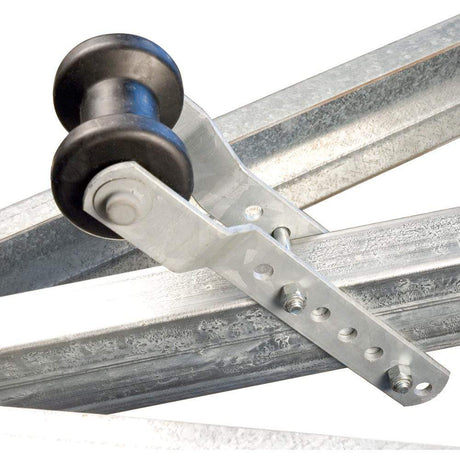 CE Smith Qualifies for Free Shipping CE Smith 4" Adj Keel Roller Assembly for 2" Tongue Black #32005G