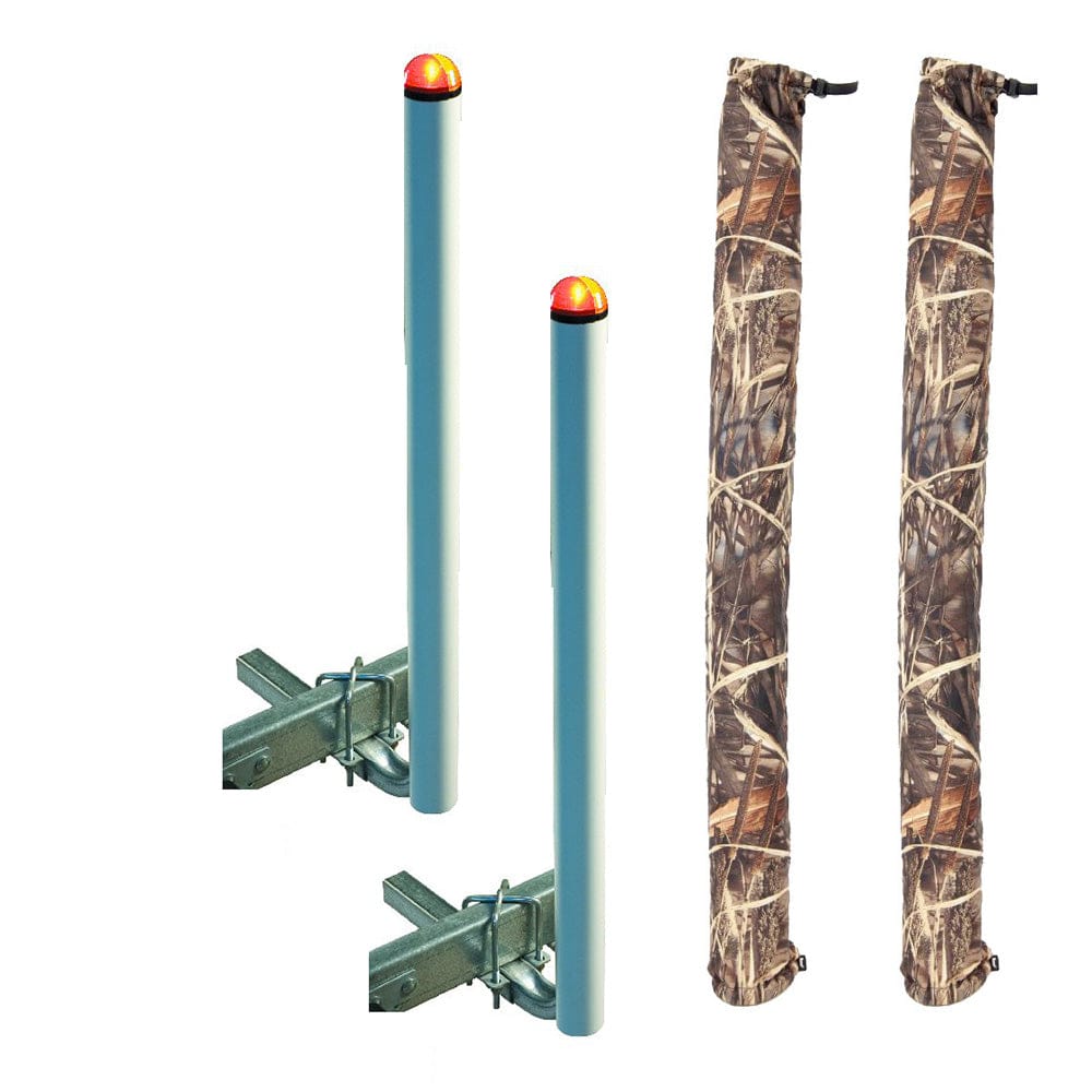 CE Smith Qualifies for Free Shipping CE Smith 60" Post Boat Guide-On with LED Top Light & Guide #27760-903