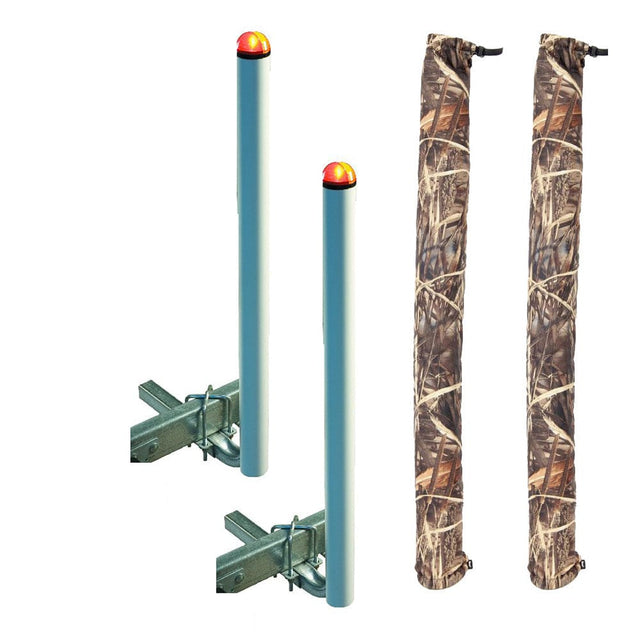 CE Smith Qualifies for Free Shipping CE Smith 60" Post Boat Guide-On with LED Top Light & Guide #27760-903