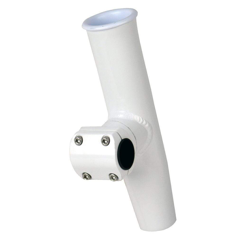 CE Smith Qualifies for Free Shipping CE Smith Adj Mid-Mount Rod Holder White Powdercoat Aluminum #53773