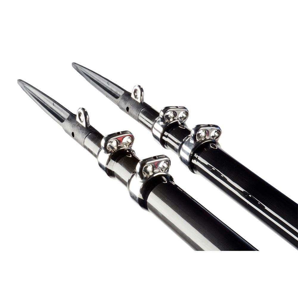 CE Smith Gen3 Carbon Fiber Outriggers Black 22' Pair #56551