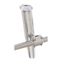 CE Smith Qualifies for Free Shipping CE Smith Mid-Mount 2-Way Clamp Rod Holder Silver #53610A