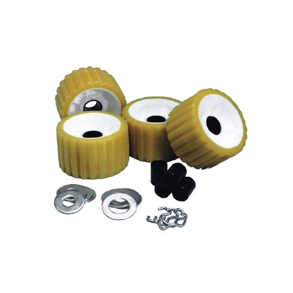 CE Smith Qualifies for Free Shipping CE Smith Ribbed Roller Replacement Kit 4-pk Gold #29310
