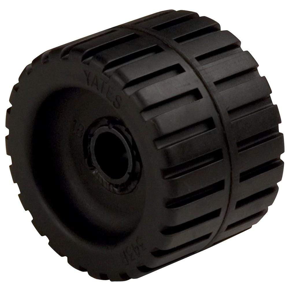 CE Smith Qualifies for Free Shipping CE Smith Ribbed Wooble Roller 4-3/8" 3/4" ID with Bushing Black #29530