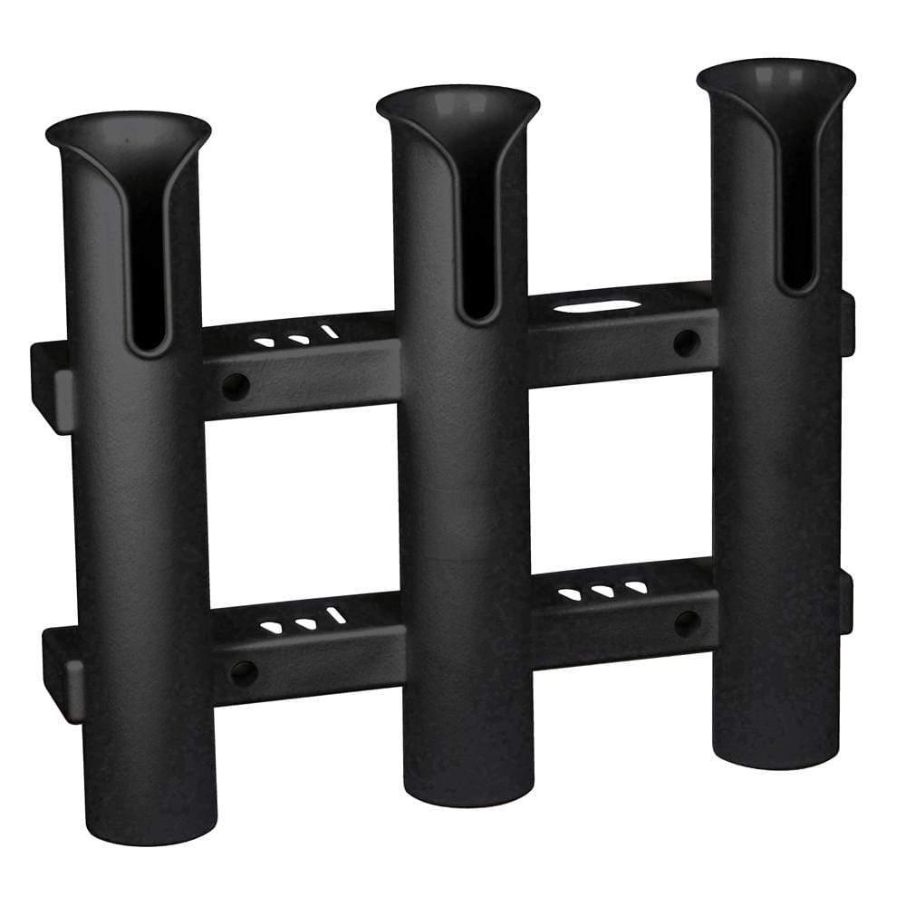 CE Smith Qualifies for Free Shipping CE Smith Tournament 3-Rod Rack Black #55111A