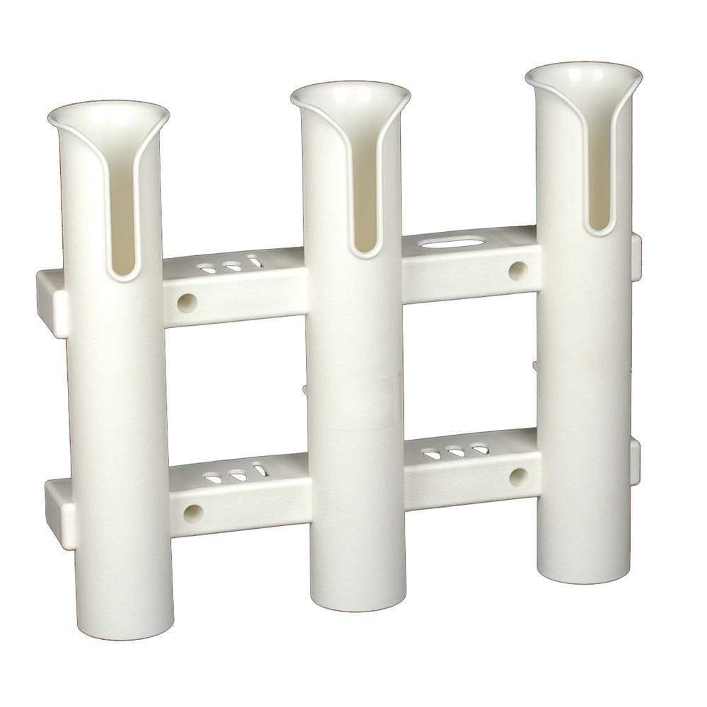 CE Smith Qualifies for Free Shipping CE Smith Tournament 3-Rod Rack White #55110A