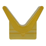 CE Smith Y-Stop 3" x 3" 1/2" ID Yellow PVC #29554