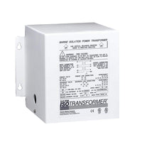 Charles Industries Truck Freight - Not Qualified for Free Shipping Charles 32/16a Isolation Transformer 3.8kVA 120/240VAC #93-IXFMR3/8I-A