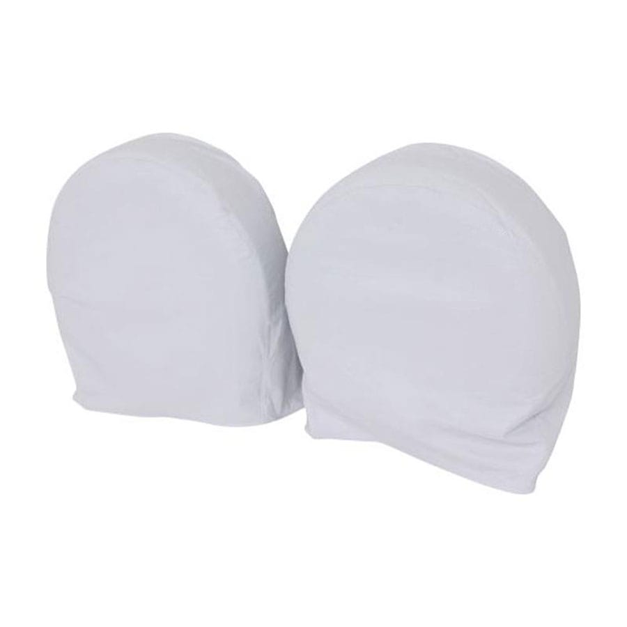 Classic Accessories Qualifies for Free Shipping Classic Accessories Dual Axle Wheel Covers Small White #80-109-022801-00