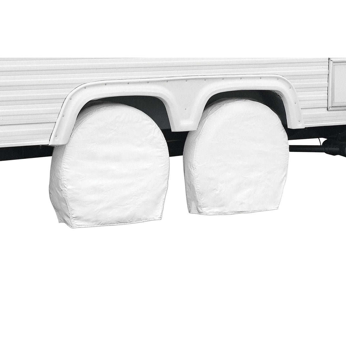 Classic Accessories Qualifies for Free Shipping Classic Accessories Over Drive RV Wheel Cover 24-27" x 8.5" White #76240