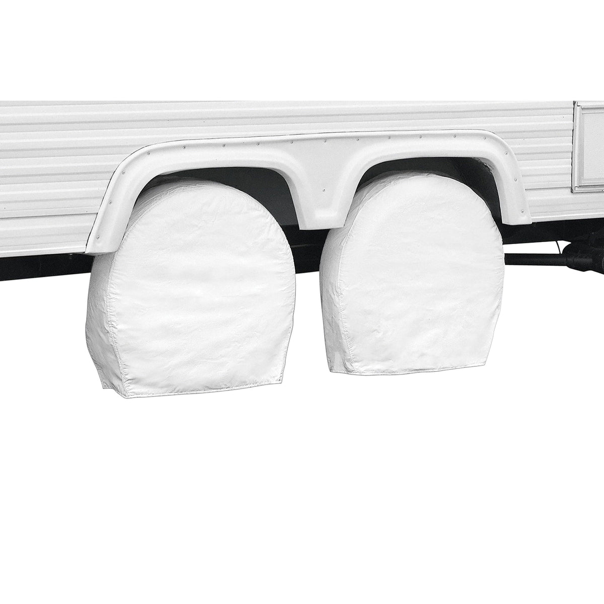 Classic Accessories Qualifies for Free Shipping Classic Accessories Over Drive RV Wheel Cover 33-36" x 9" White #76280
