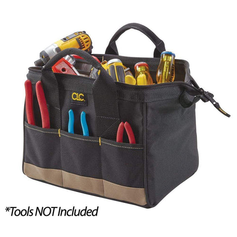 CLC Work Gear Qualifies for Free Shipping CLC 12" Bigmouth Tool Tote Bag #1161