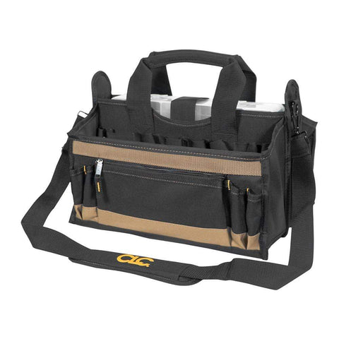CLC 16-Pocket 16" Center Tray Tool Bag #1529
