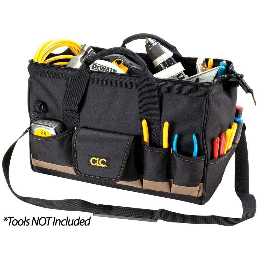 CLC Work Gear Qualifies for Free Shipping CLC 18" Megamouth Tool Bag #1163