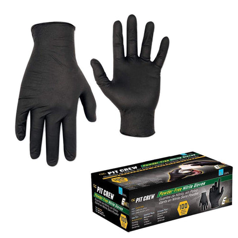 CLC Work Gear Qualifies for Free Shipping CLC Black Nitrile Disposable Gloves Box-100 Size XL #2337X