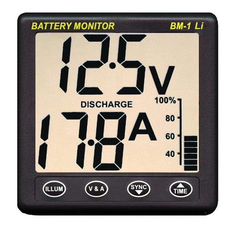 Clipper Qualifies for Free Shipping Clipper Battery Monitor for 12v Lithium #BM-1 LI