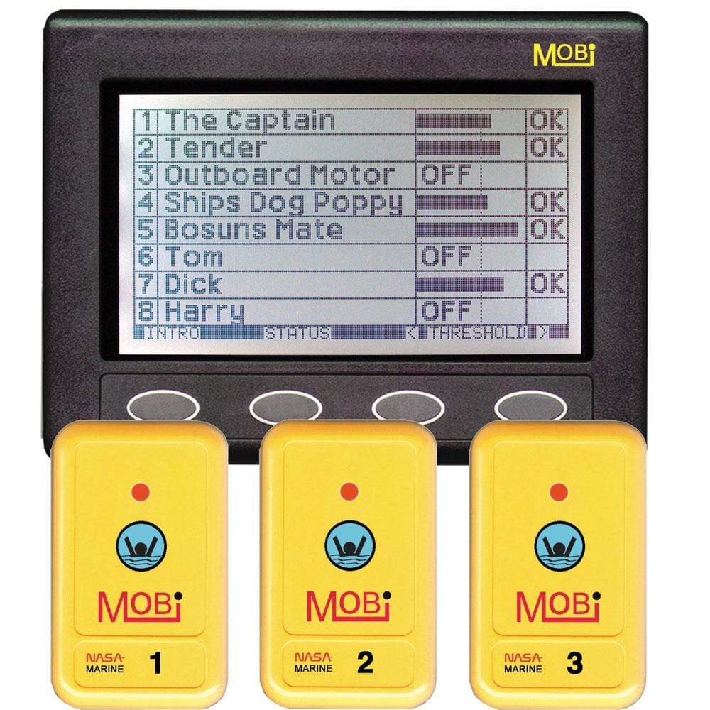 Clipper Qualifies for Free Shipping Clipper Mobi Man Overboard Indicator with 3 Fobs #CL-MOBI