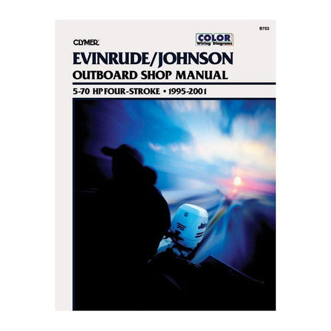 Clymer Evenruide Johnson Manual 5-70 HP Outboard #B753