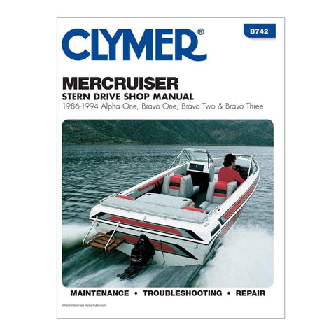 Clymer Mercruiser Manual 86-94 #B742