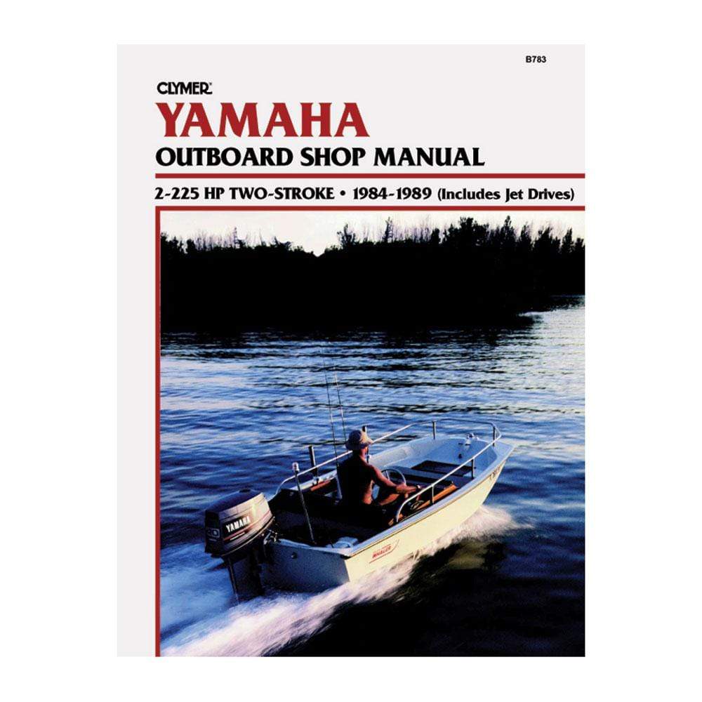 Clymer Yamaha Manual 2-220 HP Outboard 84-89 #B783