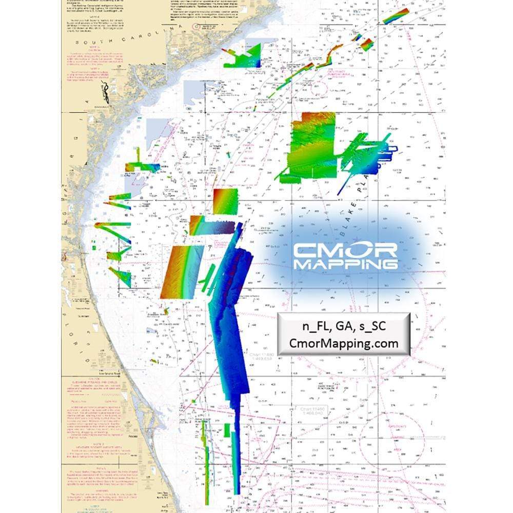 CMOR Mapping Qualifies for Free Shipping CMOR Mapping NE/FL/GA/SC for Simrad/Lowrance/Mercury #NEFL002S