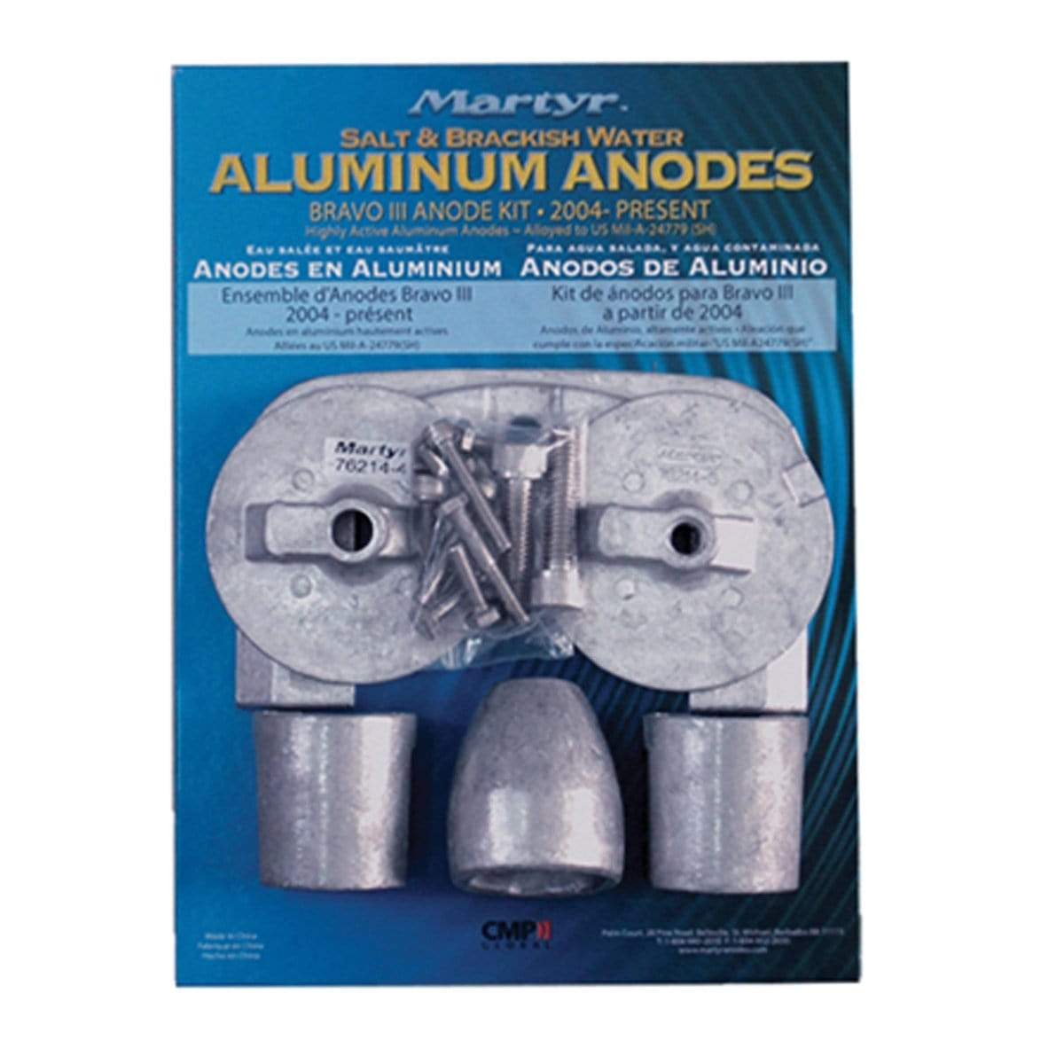 CMP Global Qualifies for Free Shipping CMP Global Mercury Bravo 3 2004 Plus Kit Aluminum #CMBRAVO3KITA
