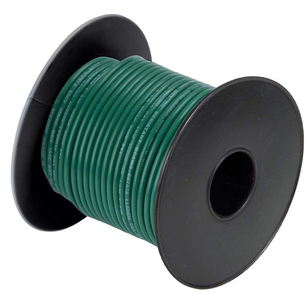 Cobra Wire & Cable Qualifies for Free Shipping Cobra 14 AWG 100' Green Marine Wire #A1014T-03-100'