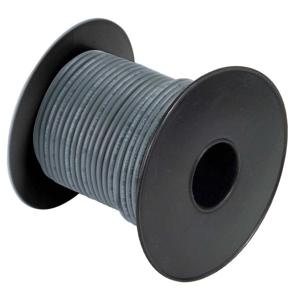 Cobra Wire & Cable Qualifies for Free Shipping Cobra 14 AWG 100' Grey Marine Wire #A1014T-13-100'