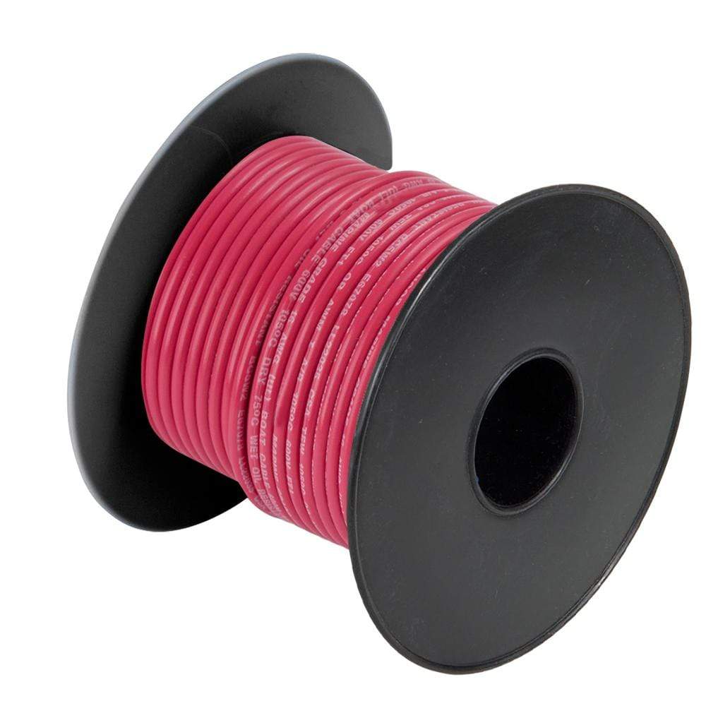 Cobra Wire & Cable Qualifies for Free Shipping Cobra 2/0 50' Red Marine Wire #A2120T-01-50'