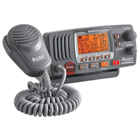 Cobra Electronics Qualifies for Free Shipping Cobra Electronics Fixed VHF Radio GPS Rewind Black #MR F77B GPS