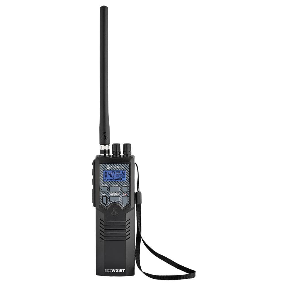 Cobra Electronics Qualifies for Free Shipping Cobra HH 50 WX ST CB Radio 4 Watt 40-Channel 10 NOAA Ch #HH50WXST