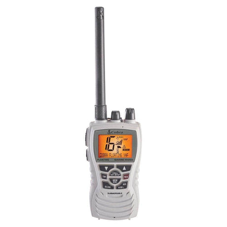 Cobra Electronics Qualifies for Free Shipping Cobra MR HH350W FLT Floating 6w VHF Radio White #MR HH350W FLT