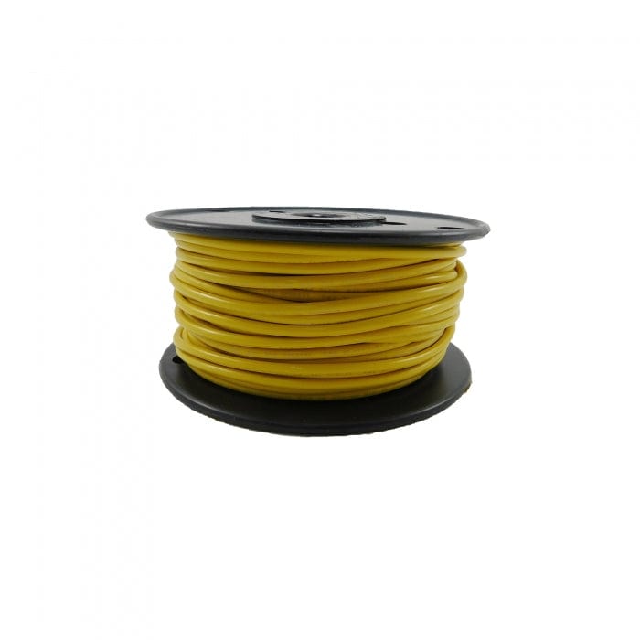 Cobra Wire & Cable Not Qualified for Free Shipping Cobra Wire & Cable 14 AWG Yellow 100' Roll #91093001