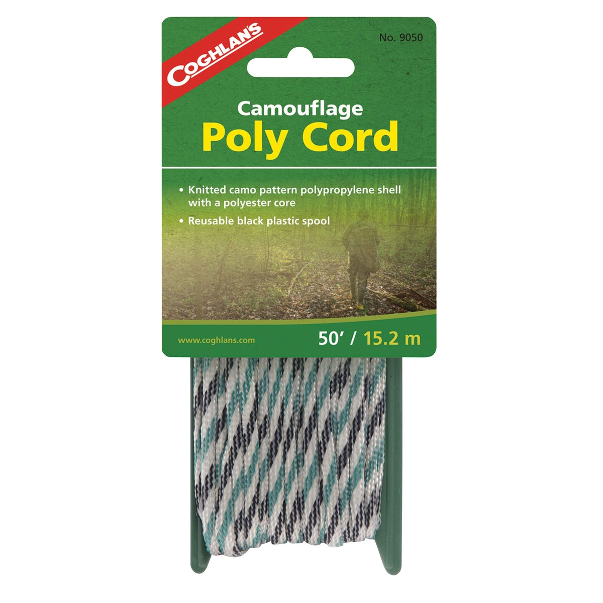 Coghlans Qualifies for Free Shipping Coghlans Camouflage Poly Cord 50' #9050