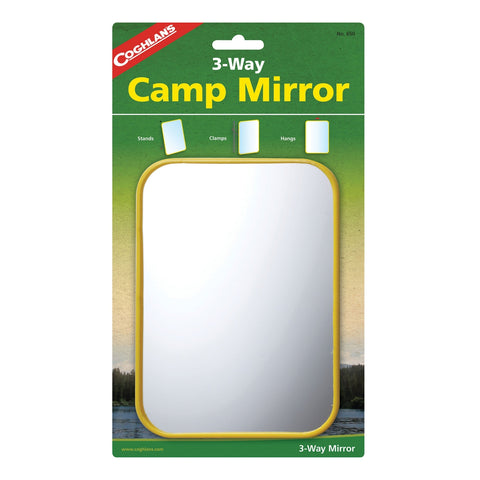 Coghlans Qualifies for Free Shipping Coghlans Camping Mirror 5" x 7" #650