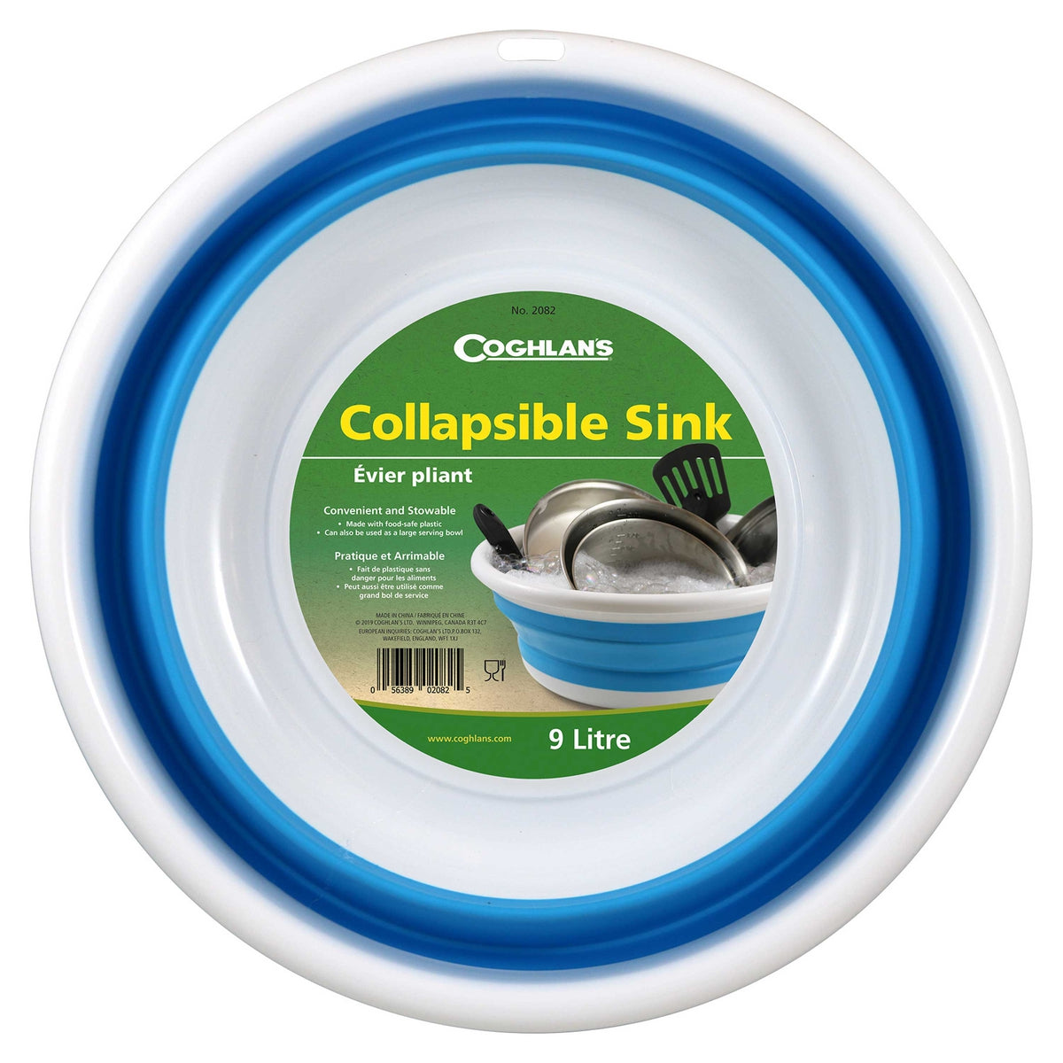 Coghlans Qualifies for Free Shipping Coghlans Collapsible Sink 9 Liter #2082