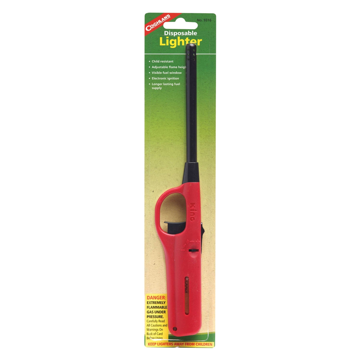 Coghlans Qualifies for Free Shipping Coghlans Disposable Gas Lighter #9316