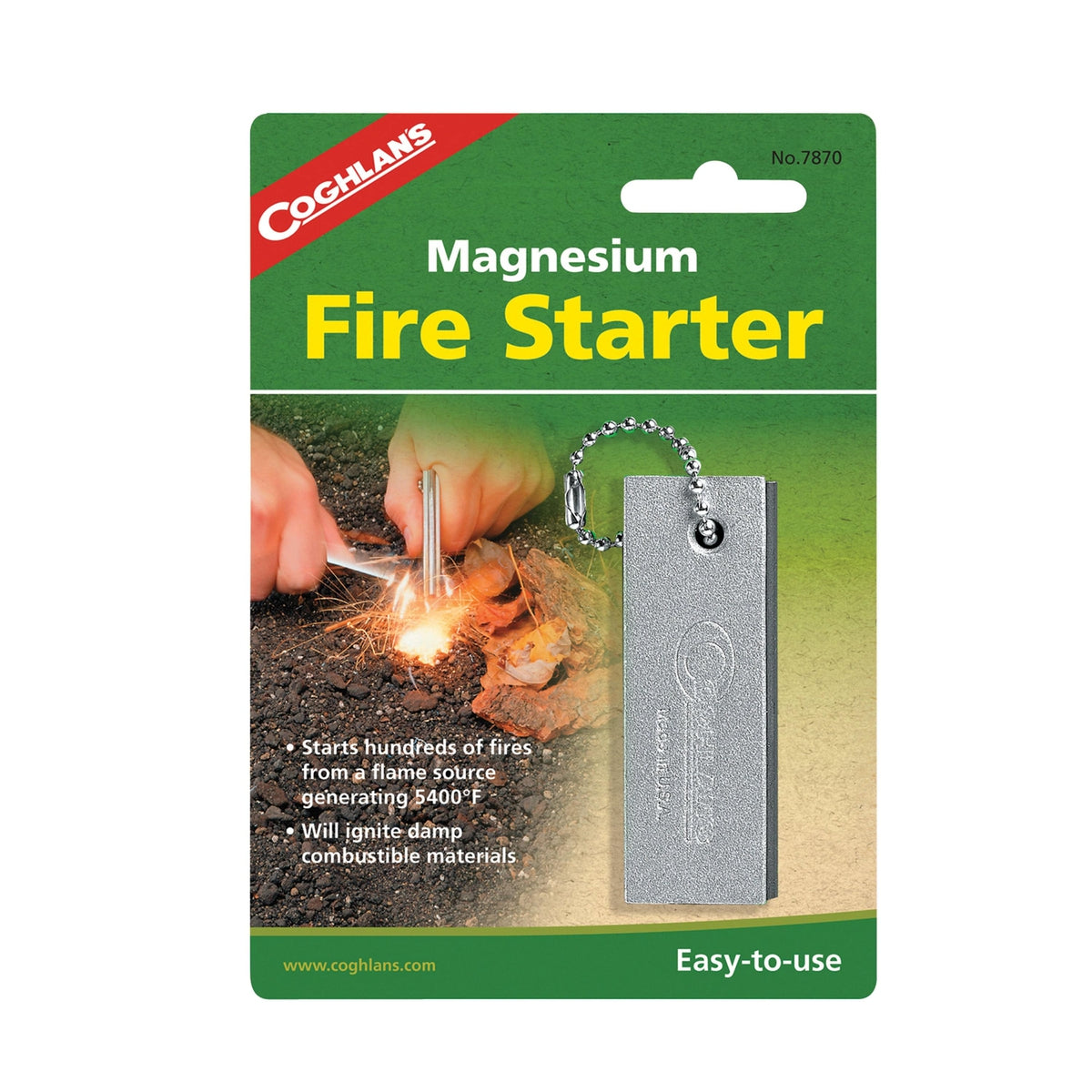 Coghlans Qualifies for Free Shipping Coghlans Magnesium Fire Starter #7870