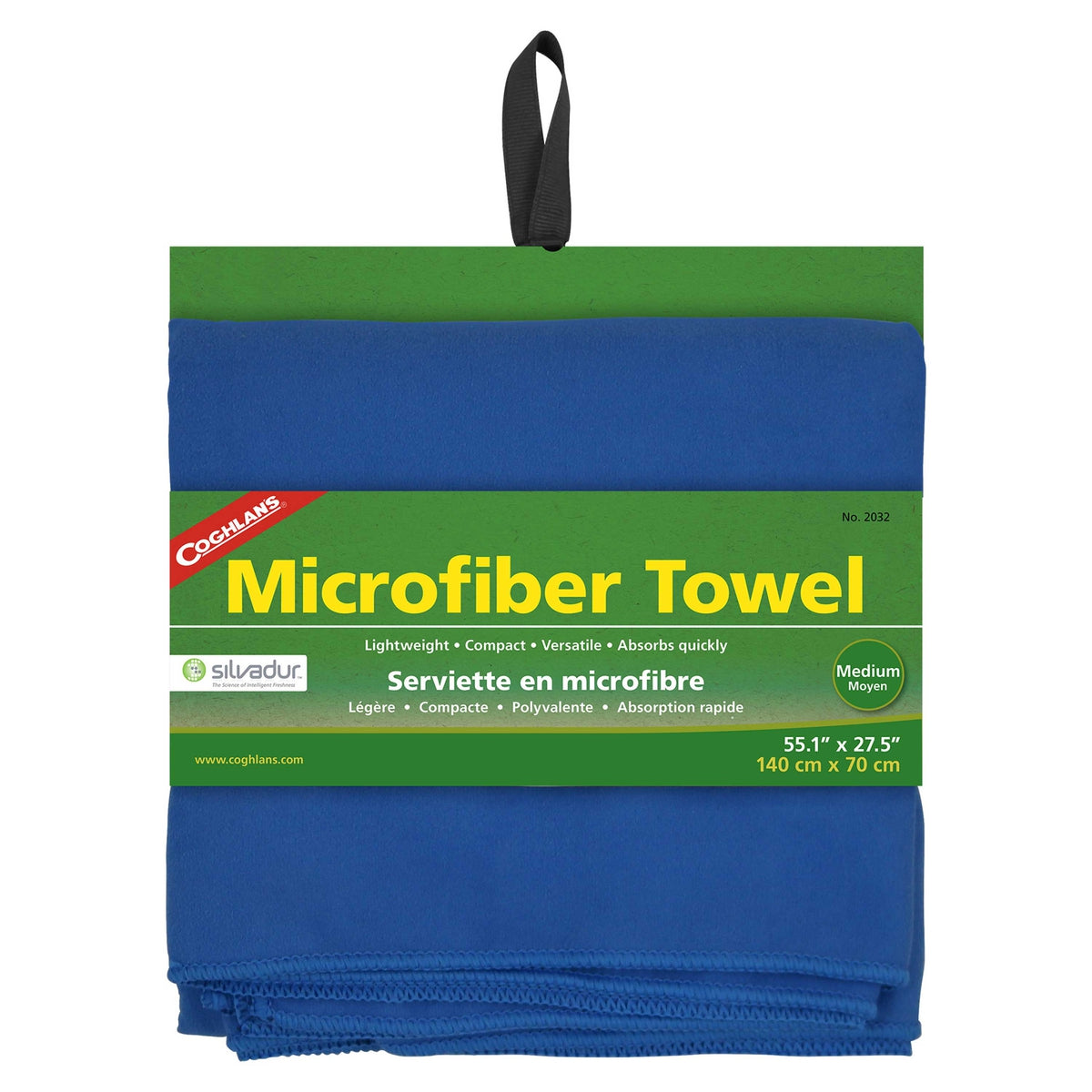 Coghlans Qualifies for Free Shipping Coghlans Microfiber Towel Medium #2032