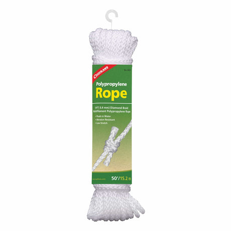 Coghlans Qualifies for Free Shipping Coghlans Poly Rope 50' Long #0020