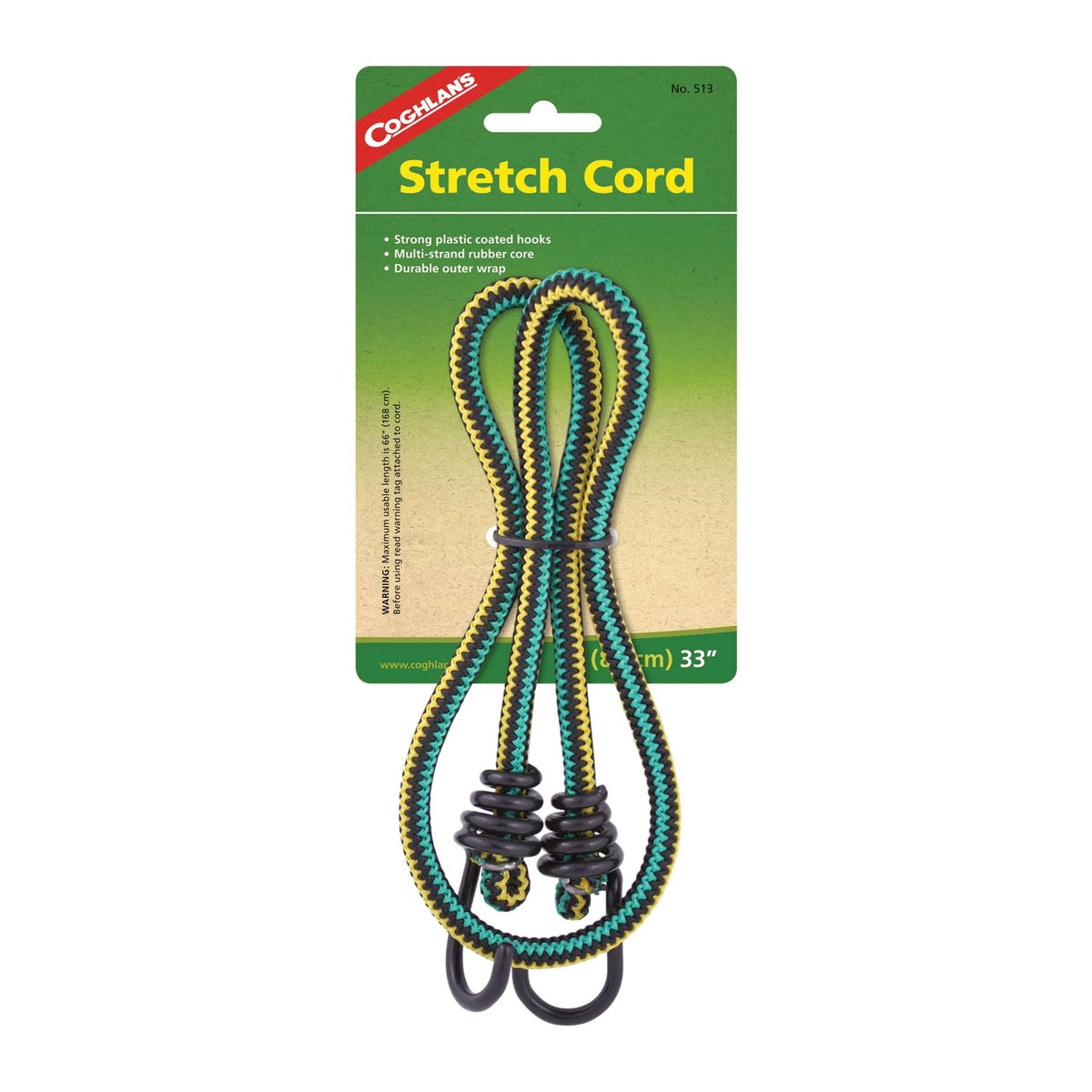 Coghlans Qualifies for Free Shipping Coghlans Stretch Cord 33" #513