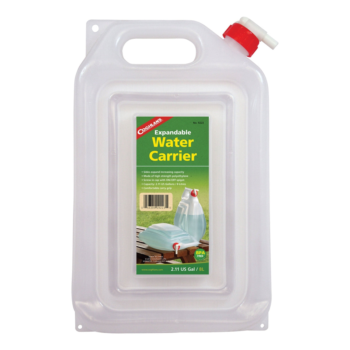 Coghlans Qualifies for Free Shipping Coghlans Water Carrier #9223