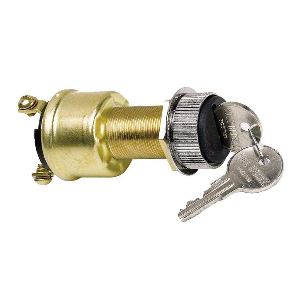 Cole Hersee Company Qualifies for Free Shipping Cole Hersee 3-Position Brass Ignition Switch Rubber Boot #M-550-14-BP